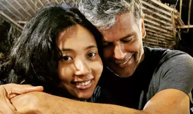 Milind Soman And Ankita Konwar Rubbishes Break Up News - Sakshi