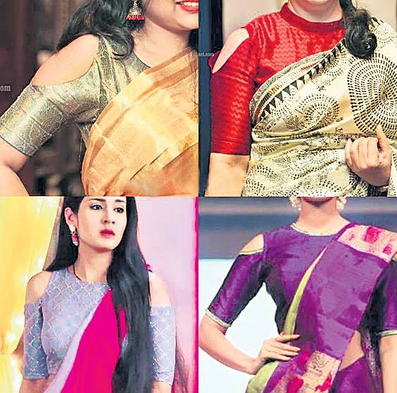 There are several types of blouse designs - Sakshi