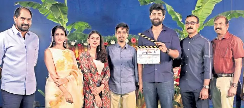 Varun Tej and Aditi Rao Hydari's science-fiction launched - Sakshi