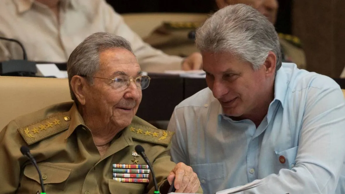 Miguel Diaz-Canel named Cubas new president - Sakshi