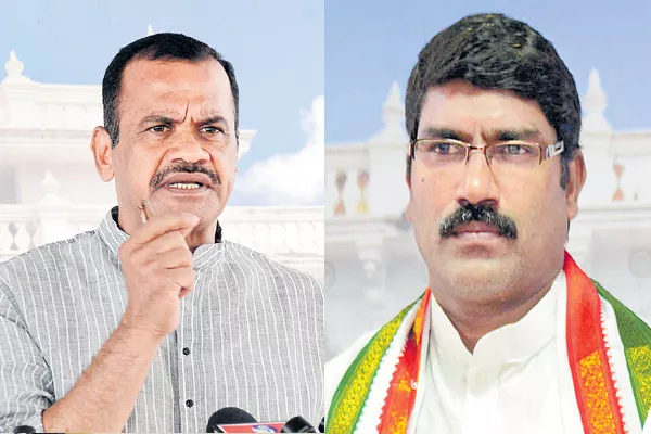 Komatireddy and Sampath meet election commisiion today  - Sakshi