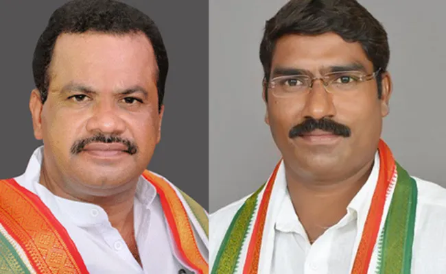 Congress MLAs Komatireddy, Sampath Meets EC In Delhi - Sakshi