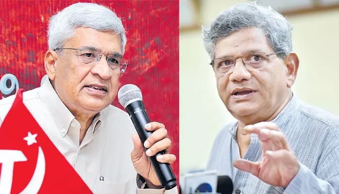 Differences Over electoral Understanding with Congress Split CPM Down The Middle - Sakshi