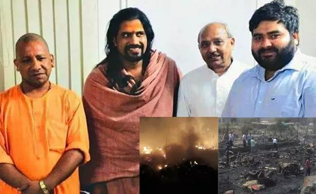 Delhi Rohingya Camp Fire BJYM Leader Did It - Sakshi