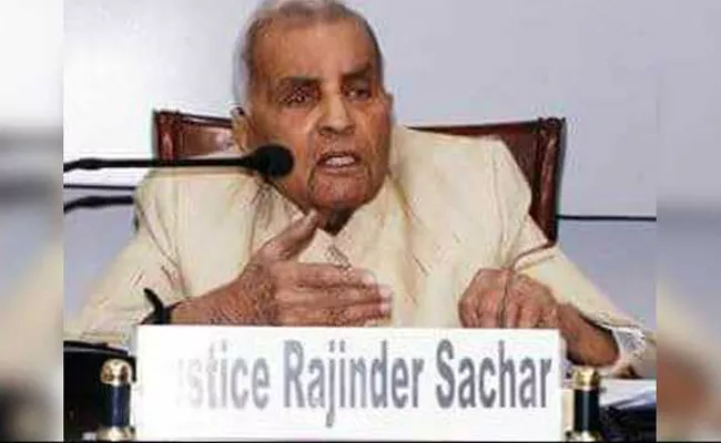 Sakshi Editorial On Justice Rajinder Sachar