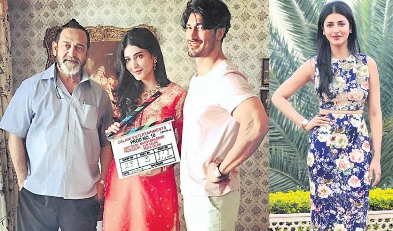 Vidyut Jammwal, Shruti Haasan Start Shooting For Mahesh Manjrekar's Next - Sakshi