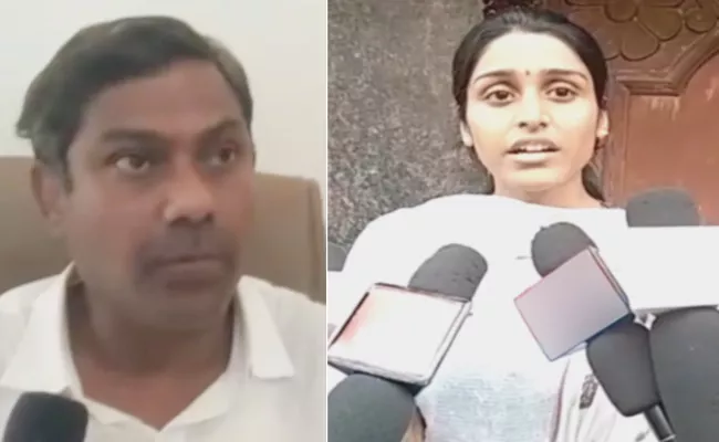 AV Subba Reddy Daughter Jaswanti Reddy Slams Bhuma Akhila Priya - Sakshi