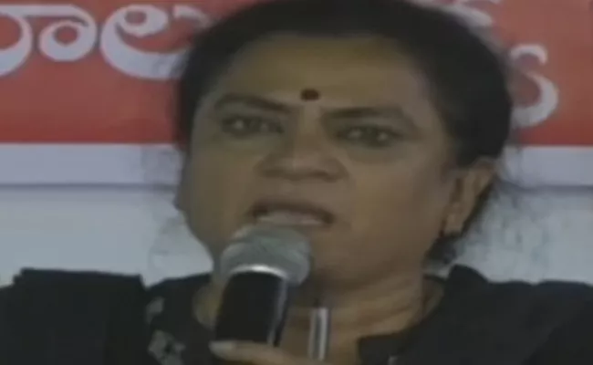 Allegations On Social Activist Sandhya - Sakshi