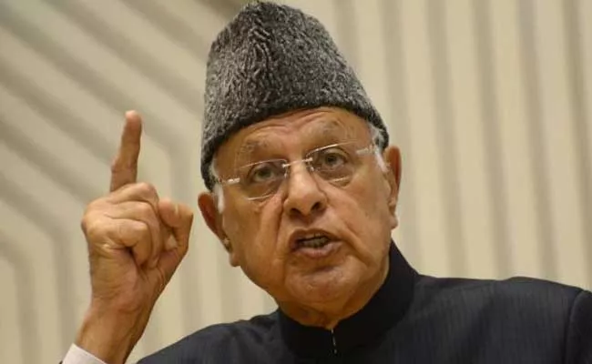 Farooq Abdullah Respond On Salman Khurshid Statement   - Sakshi