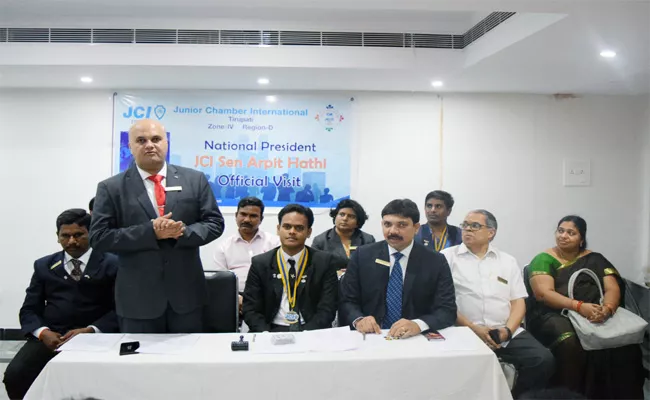 Community Development Is Main Aims CJI National President - Sakshi