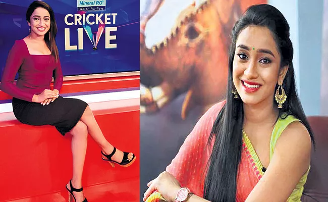 Telugu Anchor Vindhya Vishaka In IPL Hosting - Sakshi