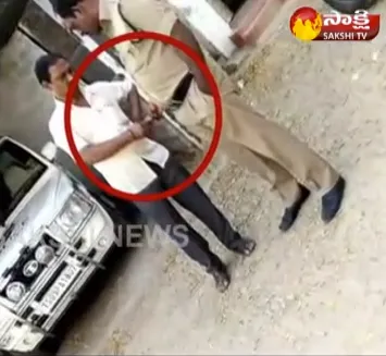 Constable Selfie Video on CI Corruption - Sakshi