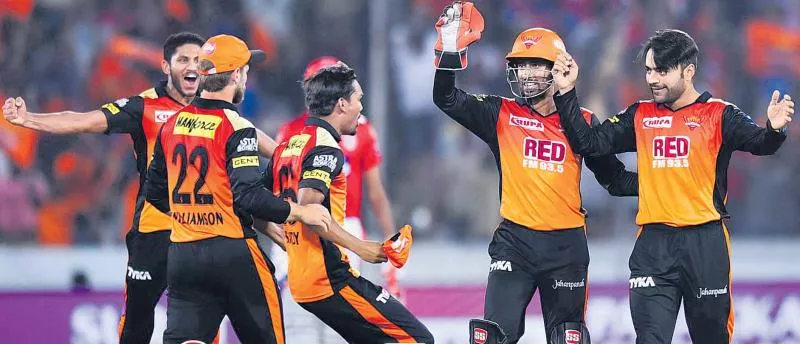 Sunrisers Hyderabad won by 13 runs - Sakshi