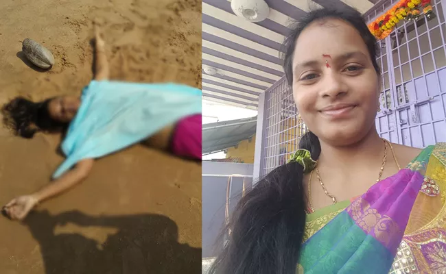 Woman Suicide In Ramapuram Beach Prakasam District - Sakshi