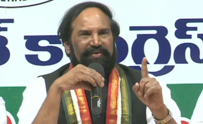 Uttam Kumar Reddy Slams KCR On Personal Comments - Sakshi