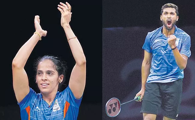 Saina Nehwal, HS Prannoy Enter Semis; PV Sindhu, Kidambi Srikanth Ousted - Sakshi