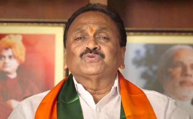 BJP MP Gokaraju Gangaraju Fires On Chandrababu Deeksha - Sakshi