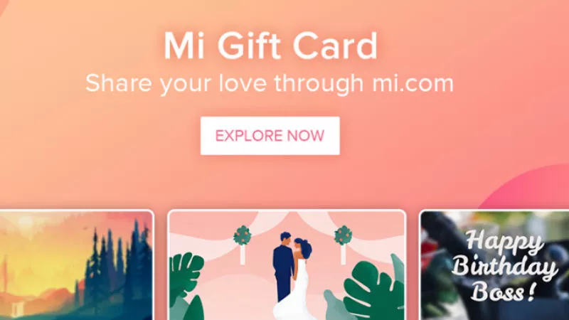 Xiaomi new plan , Mi Gift Card program - Sakshi