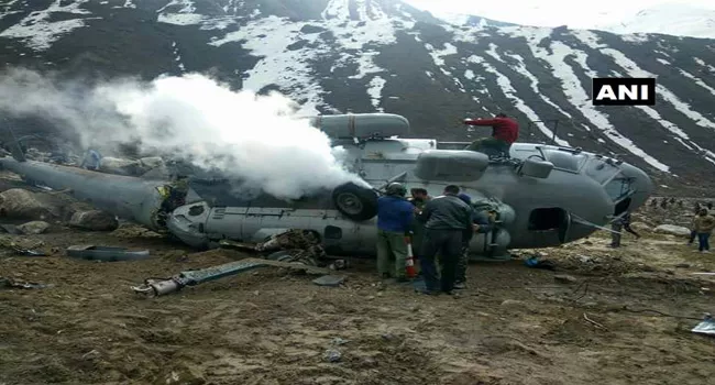 IAF MI 17 Crashed In Uttarakhand - Sakshi