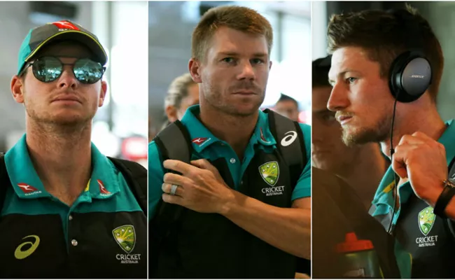 Steve Smith, David Warner, Cameron Bancroft’s bans to be reduced, asks Australia players union - Sakshi