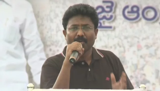 Chandrababu Naid At Helplessness Said By YSRCP MLA Adimulapu Suresh - Sakshi