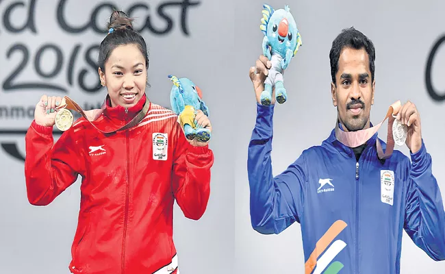 India gets Two Medals in commonwealth Games - Sakshi