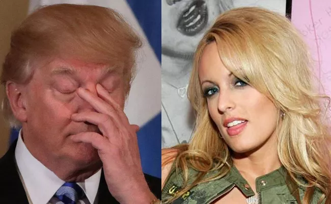 Donald Trump Open Up on Deal with Pornstar - Sakshi