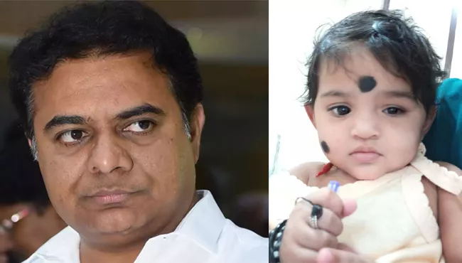 Minster Taraka Rama Rao Helps To Ap Child Treatment - Sakshi