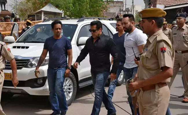 Salman Khan Gets Bail In BlackBuck Poaching Case - Sakshi