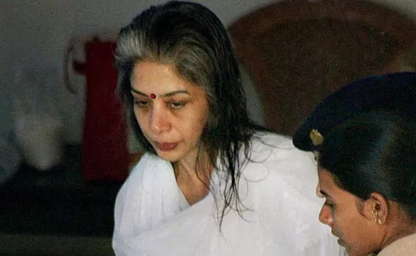 Indrani Mukerjea Admitted In Hospital - Sakshi