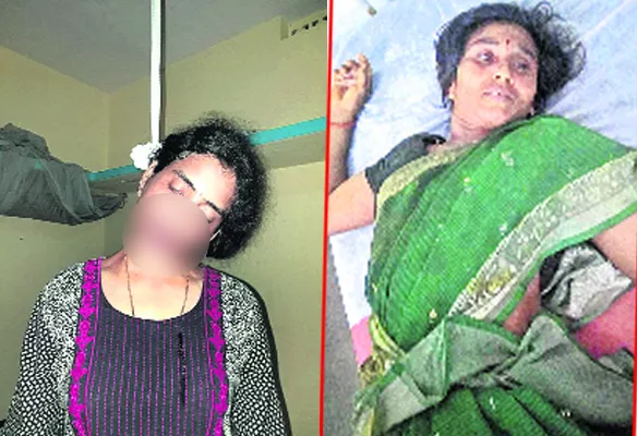 married woman committed suicide in Dowry harassment - Sakshi