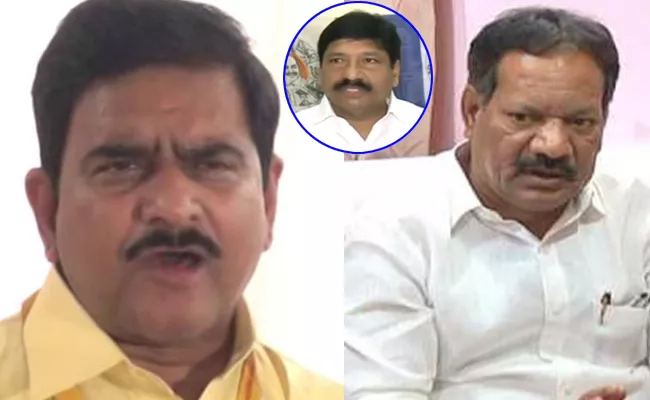 YSRCP Leader Jogi Ramesh Slams TDP Ministers Devineni And Nakka - Sakshi