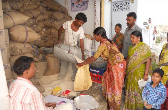 Ration Shop Dealers Requesting Helpers For Ration Shops - Sakshi