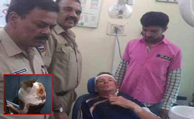 Mistaken For Thief Russian Cyclist Thrashed By Farmer - Sakshi