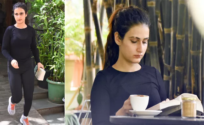 Fatima Sana Shaikh spotted at restaurant  - Sakshi