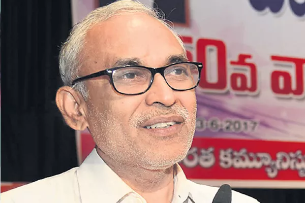 Bv raghavulu on Federal Front - Sakshi