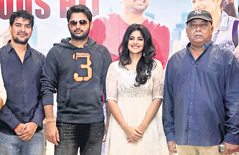 Director Krishna Chaitanya Speech at Chal Mohana Ranga Success meet - Sakshi