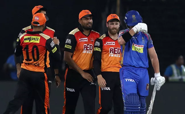 Rajasthan Royals set target of 126 runs against Sunrisers Hyderabad - Sakshi