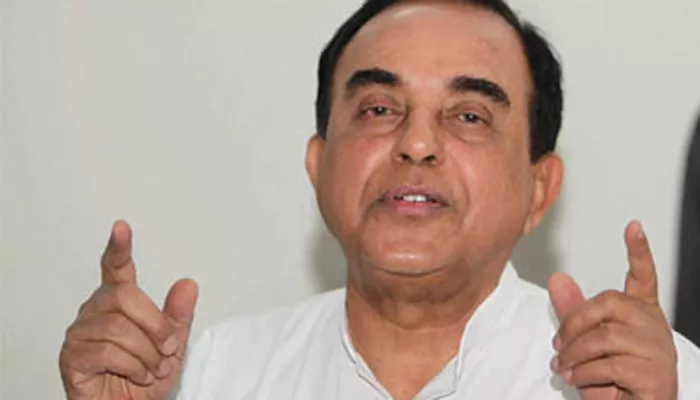 BJP wll Eliminate Corruption In Second Term: Subramanian Swamy  - Sakshi