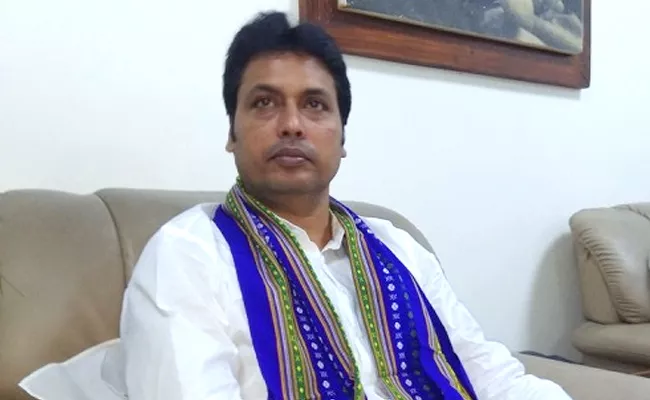 Laughing Stuff Biplab Kumar Deb Comments - Sakshi