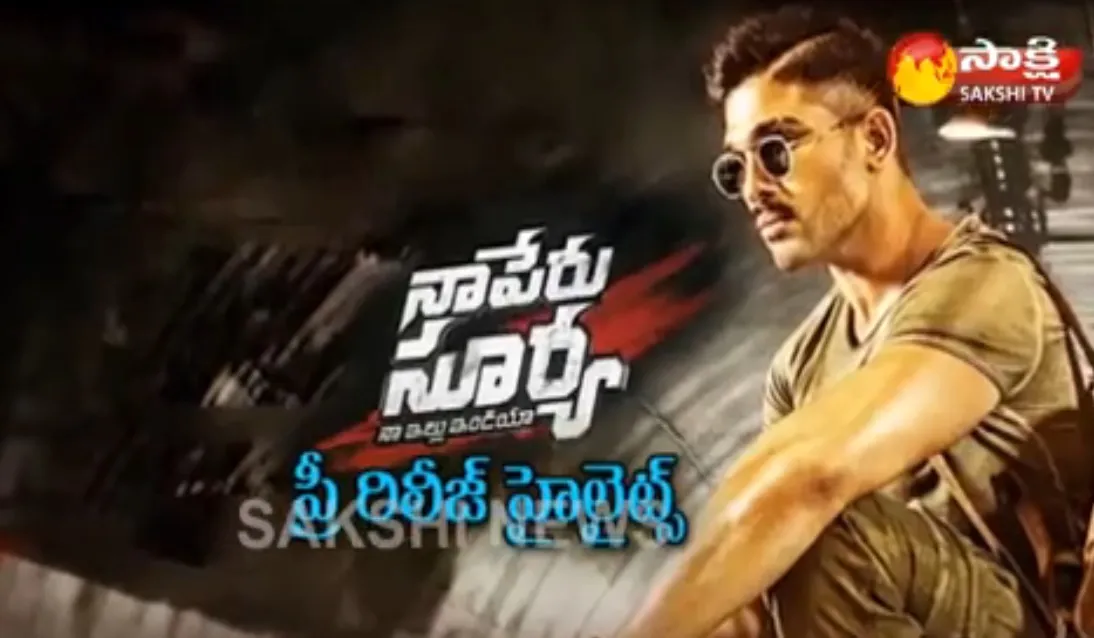 Naa Peru Surya Na Illu India Pre Release Event Highlights - Sakshi