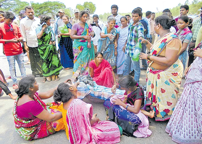 Suicide of a tribal young man with fear - Sakshi