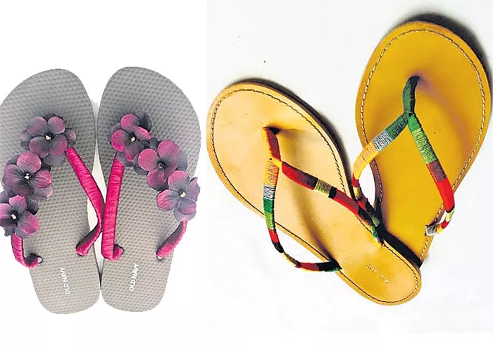 slippers new models - Sakshi