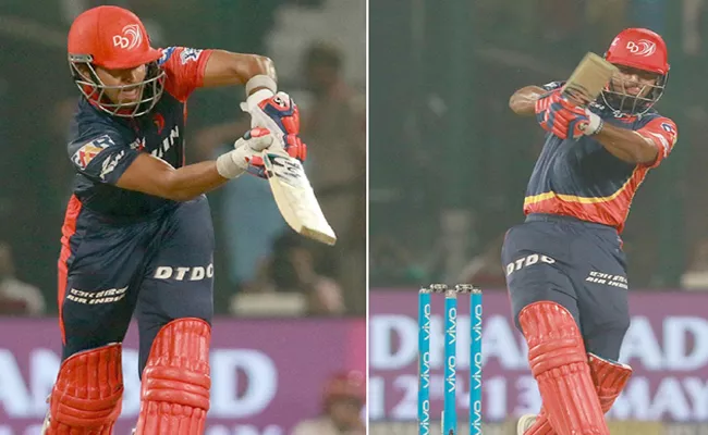 IPL Delhi Daredevils Set Target 182 Against to RCB - Sakshi