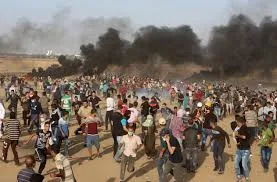 Israel Kills Dozens at Gaza Border as US Embassy Opens in Jerusalem - Sakshi