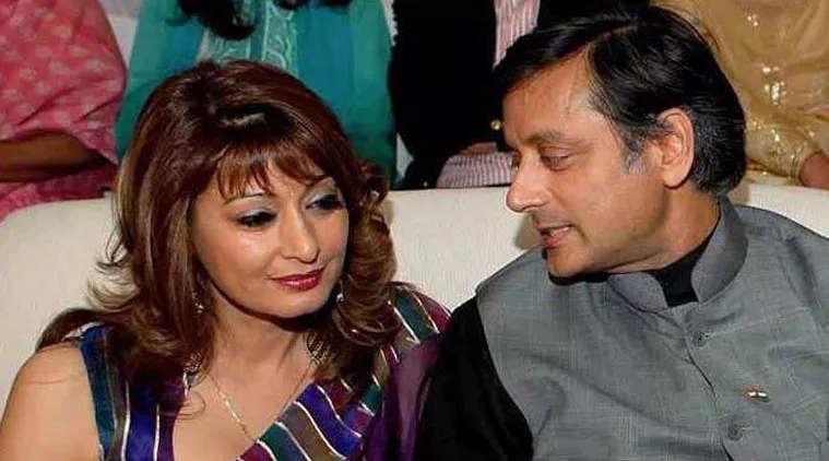 delhi police chargesheet filed againest shashi tharoor - Sakshi