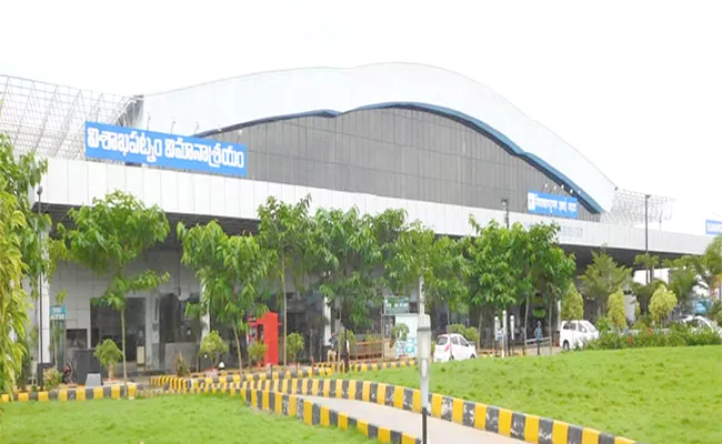 Visakhapatnam Airport Terminal Building Expansion Soon - Sakshi