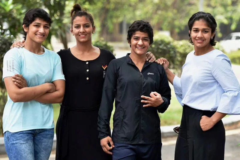 WFI Ban Phogat Sisters From Asia Games - Sakshi