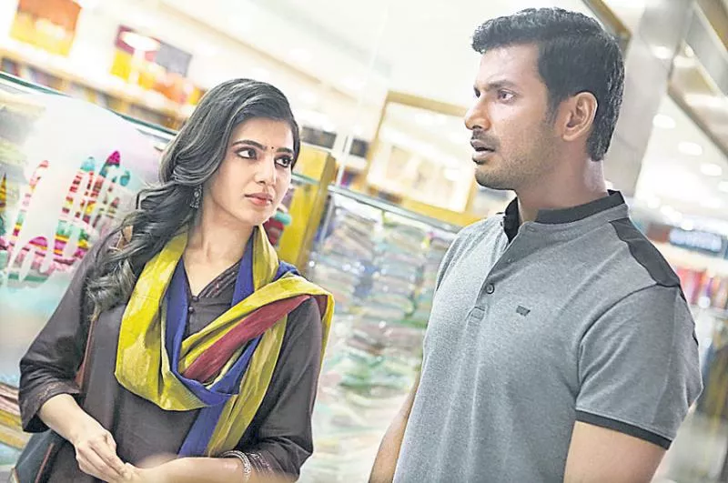 Vishal, Samantha's Abhimanyudu to release soon - Sakshi