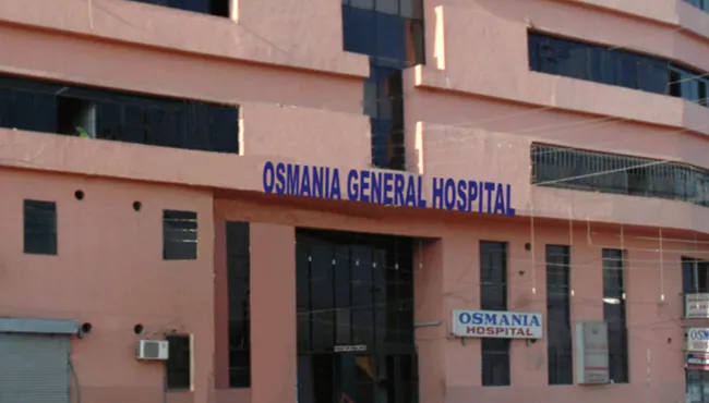 East Zone Police conduct Cordon Search at Osmania Hospital - Sakshi